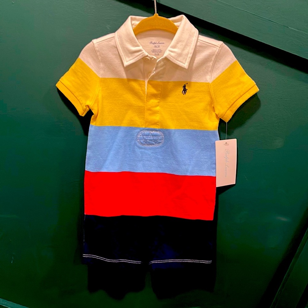 Ralph Lauren onesie 9 months Brand New